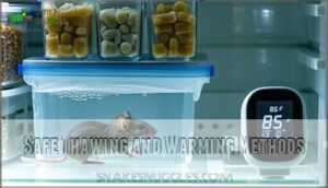 safe thawing and warming methods
