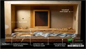 selecting and installing suitable back panels