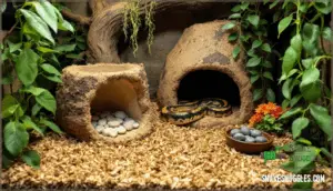 selecting substrate and cage décor