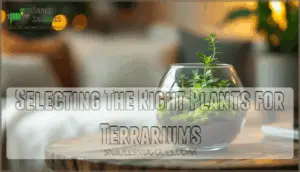 selecting the right plants for terrariums