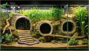 setting up a safe and secure enclosure