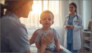 signs of respiratory issues in children