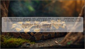 signs of stress in a ball python signs of stress in a ball python