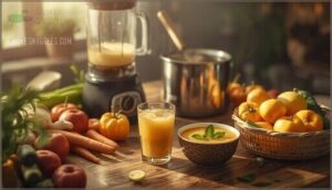 smoothies, soups, and soft foods