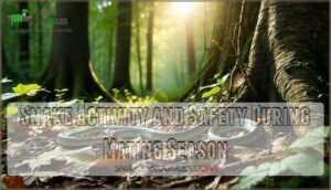 snake activity and safety during mating season