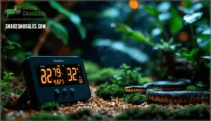 snake cage temperature and humidity control