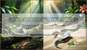 snake care for different climates