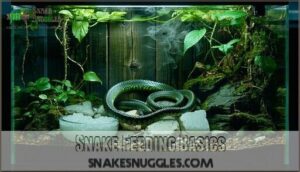 snake feeding basics