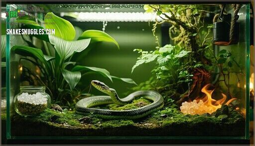 View of Captive Snake Diet Tips: Expert Feeding Guide for Healthy Serpents