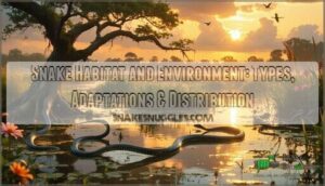 snake habitat and environment