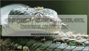 snake parasites the most common ones snake parasites the most common ones