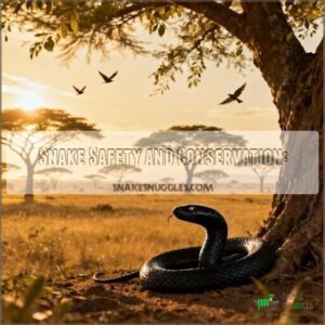 snake safety and conservation: