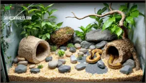 snake safety and enrichment