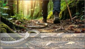 snake safety: avoiding copperhead encounters