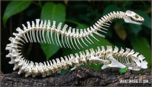 snake skeletal anatomy