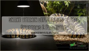 snake vitamin deficiencies