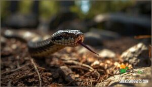 snakes' sense of smell