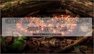 snakes that look like a coral snake