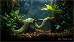 specialized care requirements for rare snakes