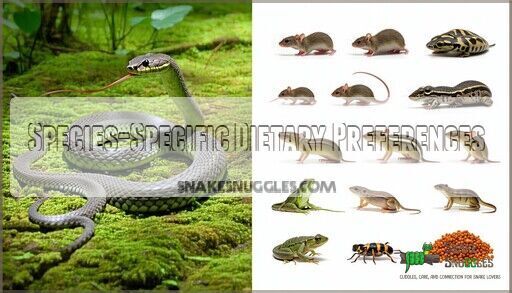 View of Natural Prey for Common Pet Snakes: Species Diet Guide
