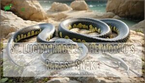 st. lucian racer – the world’s rarest snake