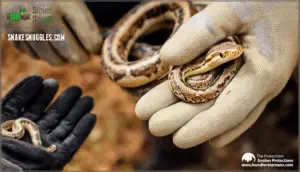 sturdy snake handling gloves