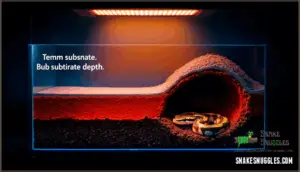 substrate depth and its role in heat retention