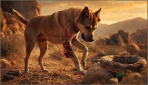 swelling, bleeding, and pain