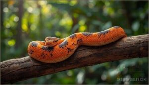 tangerine honduran milk snake morph