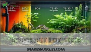 temperature and humidity needs