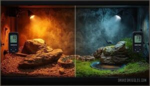 temperature gradients and humidity control