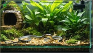 temperature requirements for corn snakes