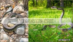 texas snakes index