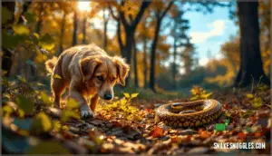 the threat of copperhead snakes to dogs