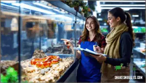 tips for choosing and purchasing gentle snakes