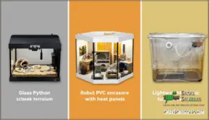 types of ball python enclosures