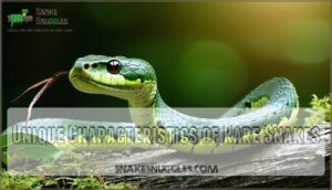 unique characteristics of rare snakes