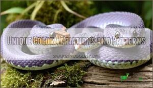 unique color variations and patterns