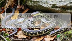 unique snake characteristics and behaviors