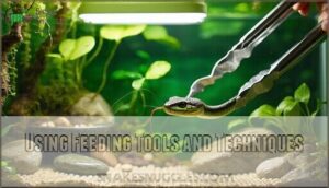 using feeding tools and techniques