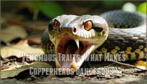 venomous traits: what makes copperheads dangerous