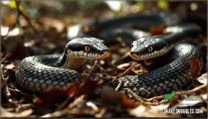 venomous vs. non-venomous warning signs