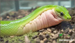 ventral scale swelling