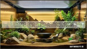 water and ventilation needs
