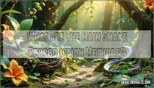 what are the main snake reproduction methods