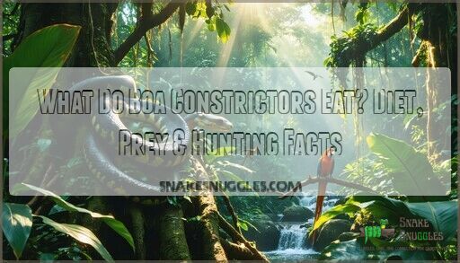 What Do Boa Constrictors Eat? Diet, Prey & Hunting Facts