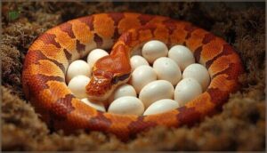 what happens during the egg-laying process