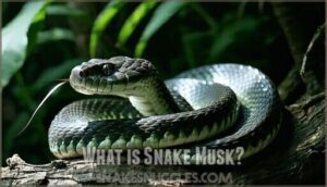 what is snake musk