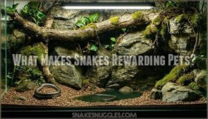 what makes snakes rewarding pets