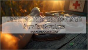 what to do when snake bites